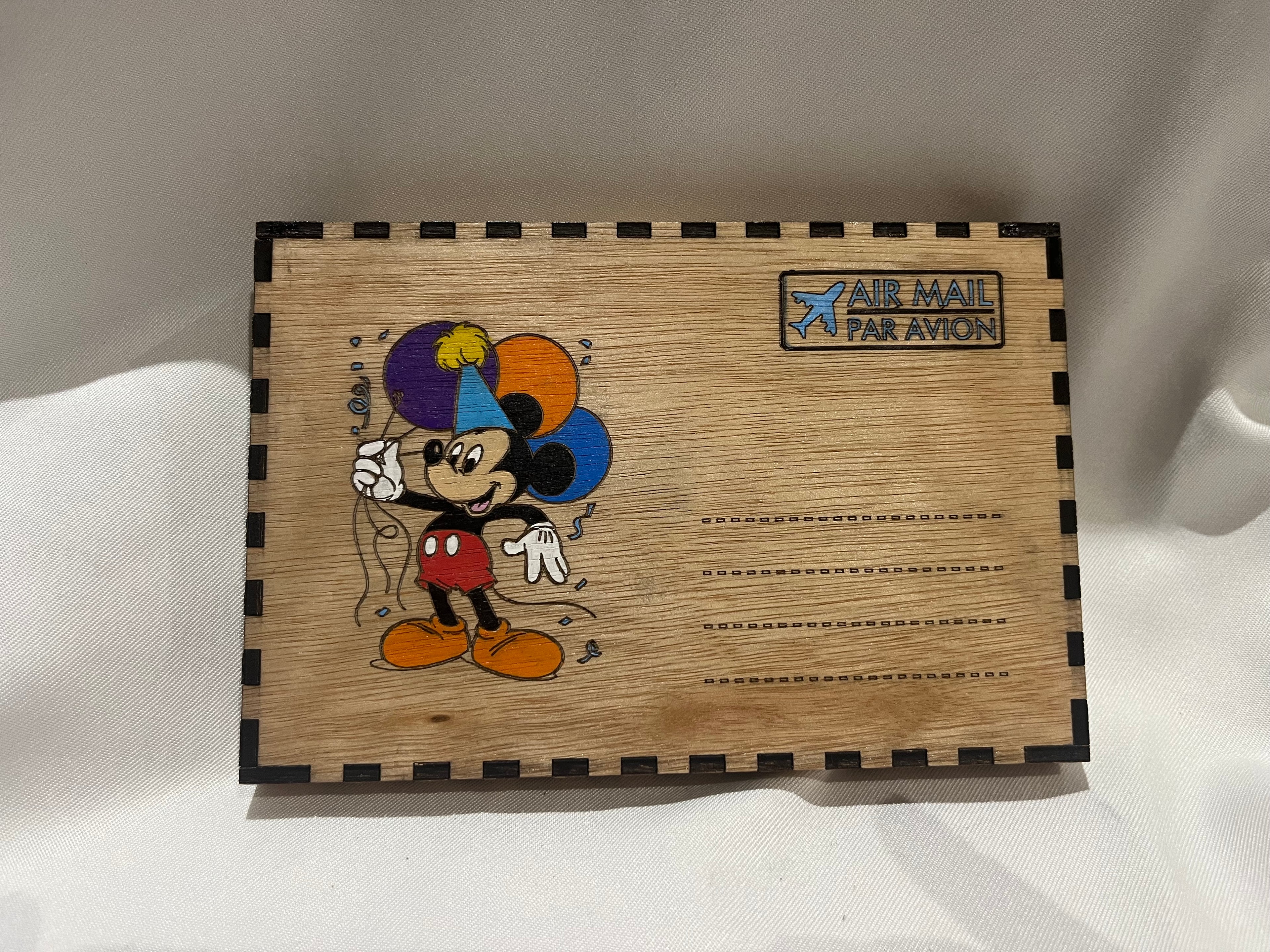 Enveloppe - Mickey chapeau