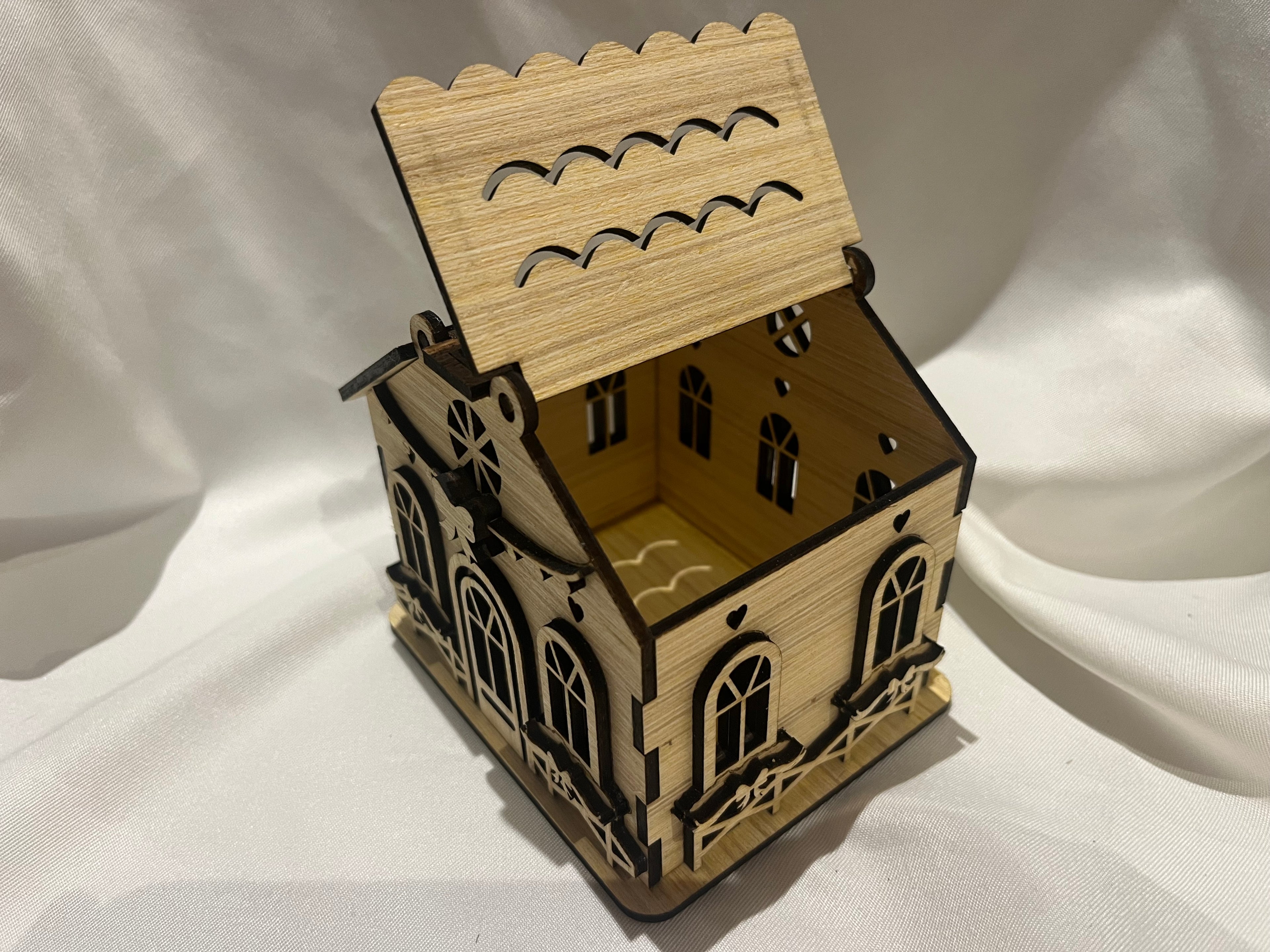 Noël - maison bois 1