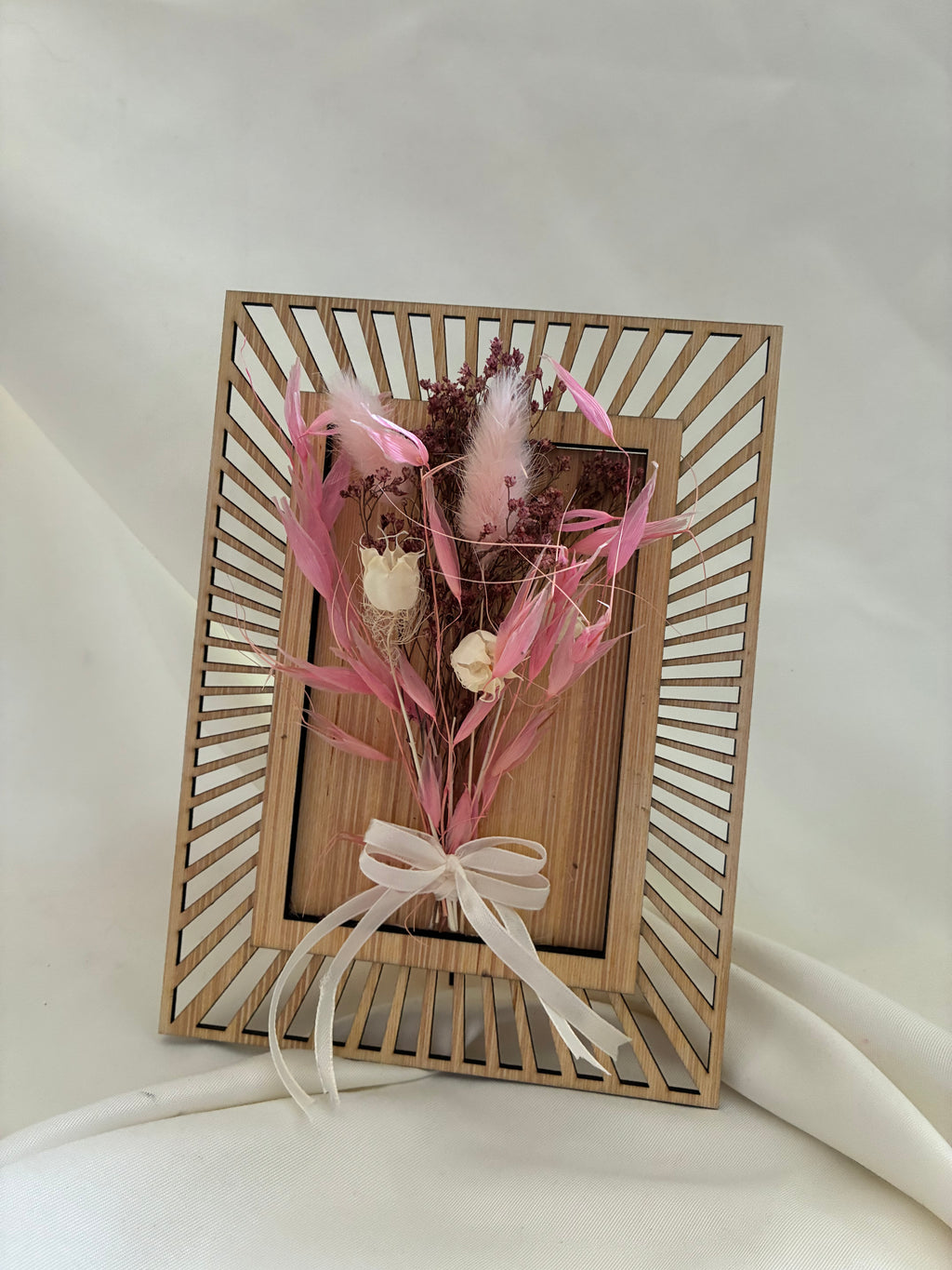 Cadre fleurs séchées