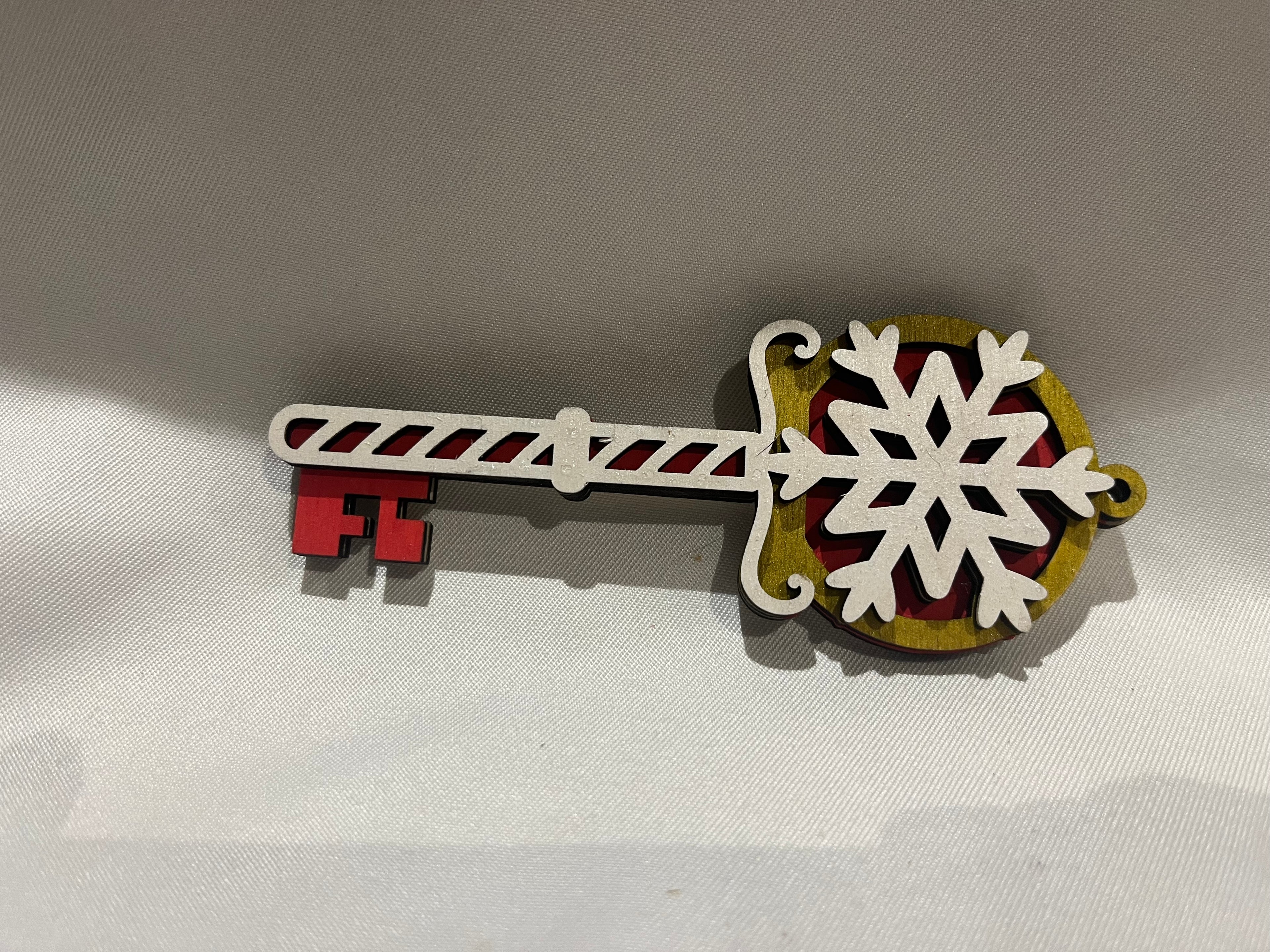 Noël - Clé à suspendre