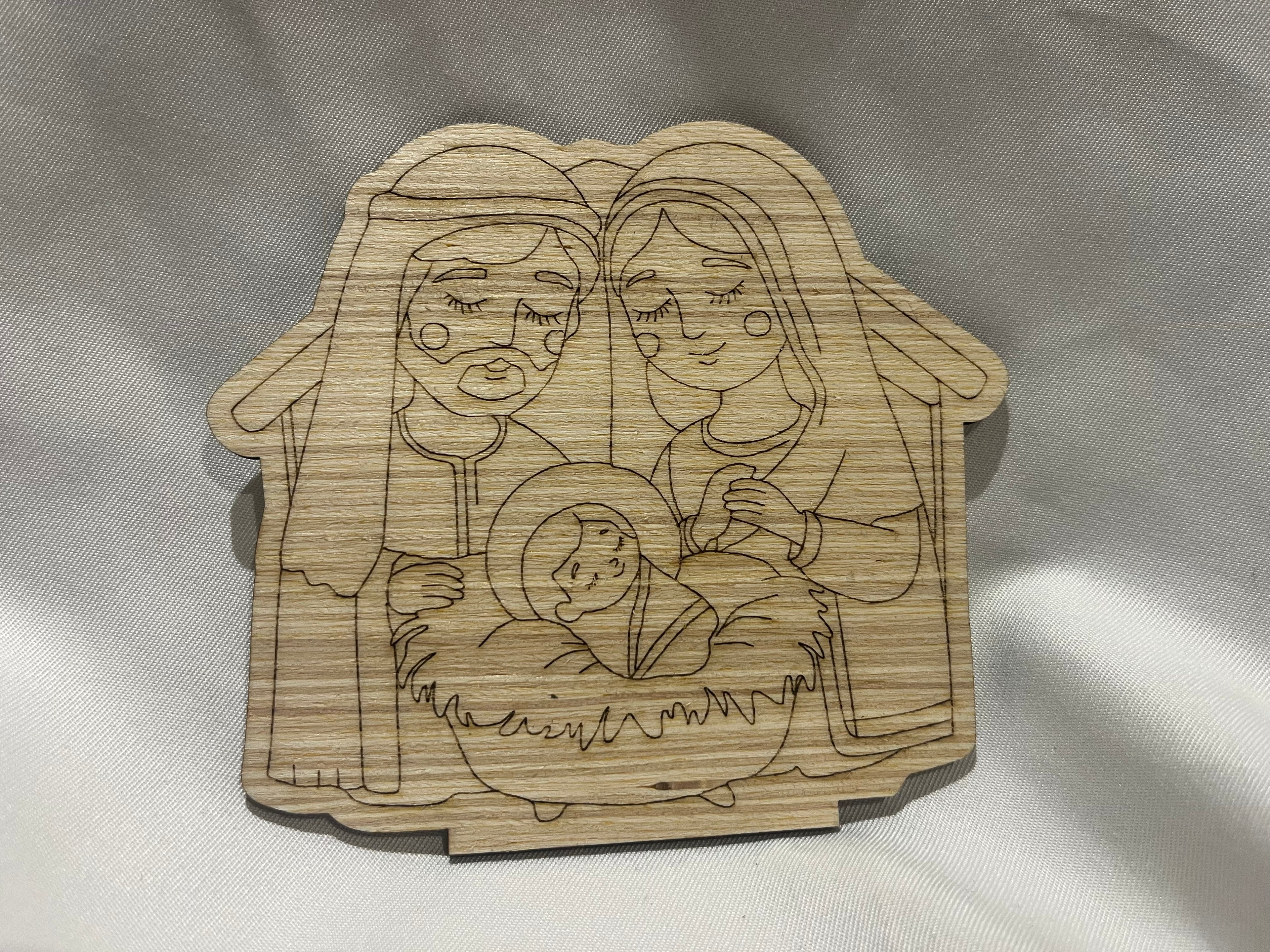 DIY - Pièces de Noël à colorier