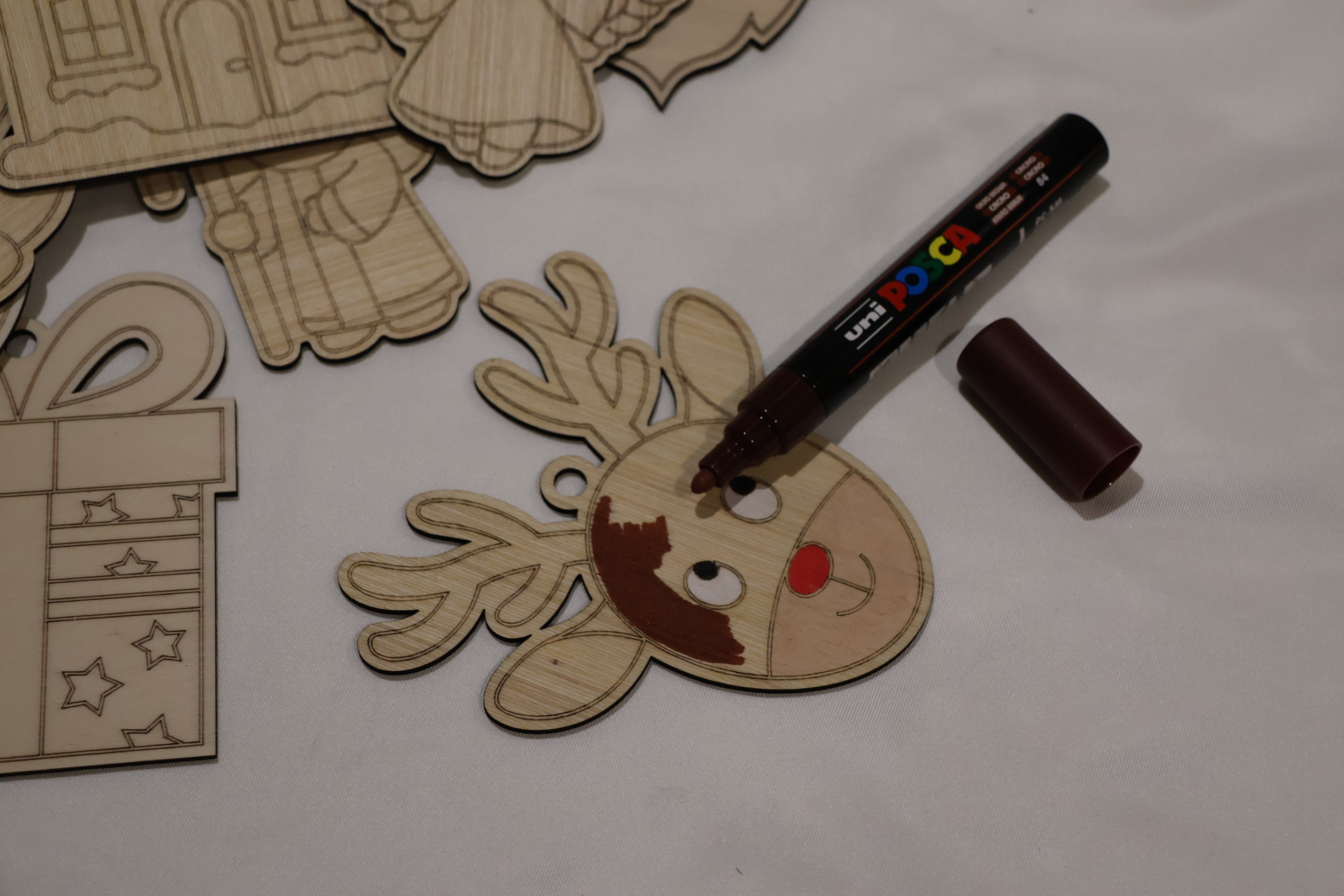 DIY - Pièces de Noël à colorier