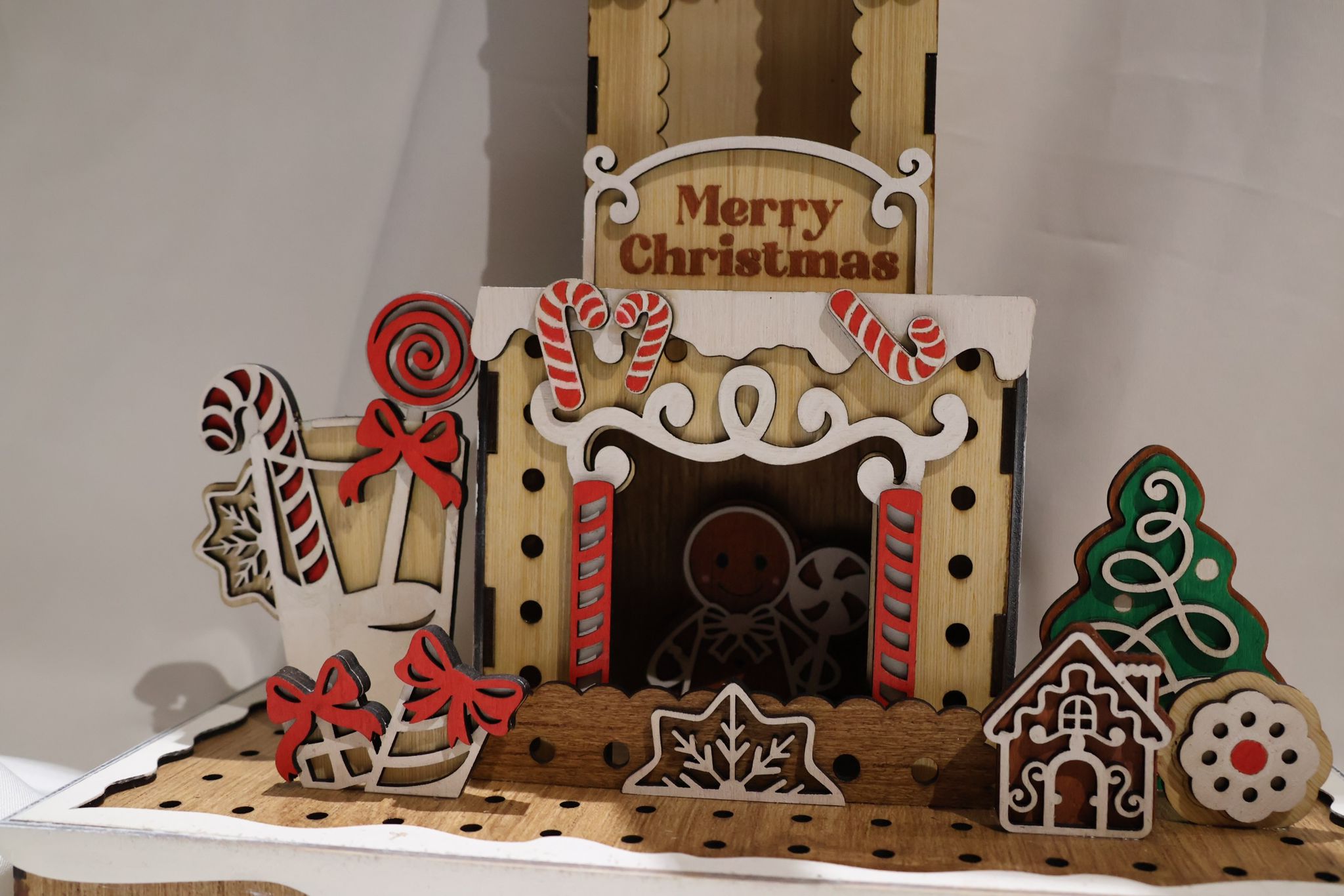 Noël - Cheminée décompte