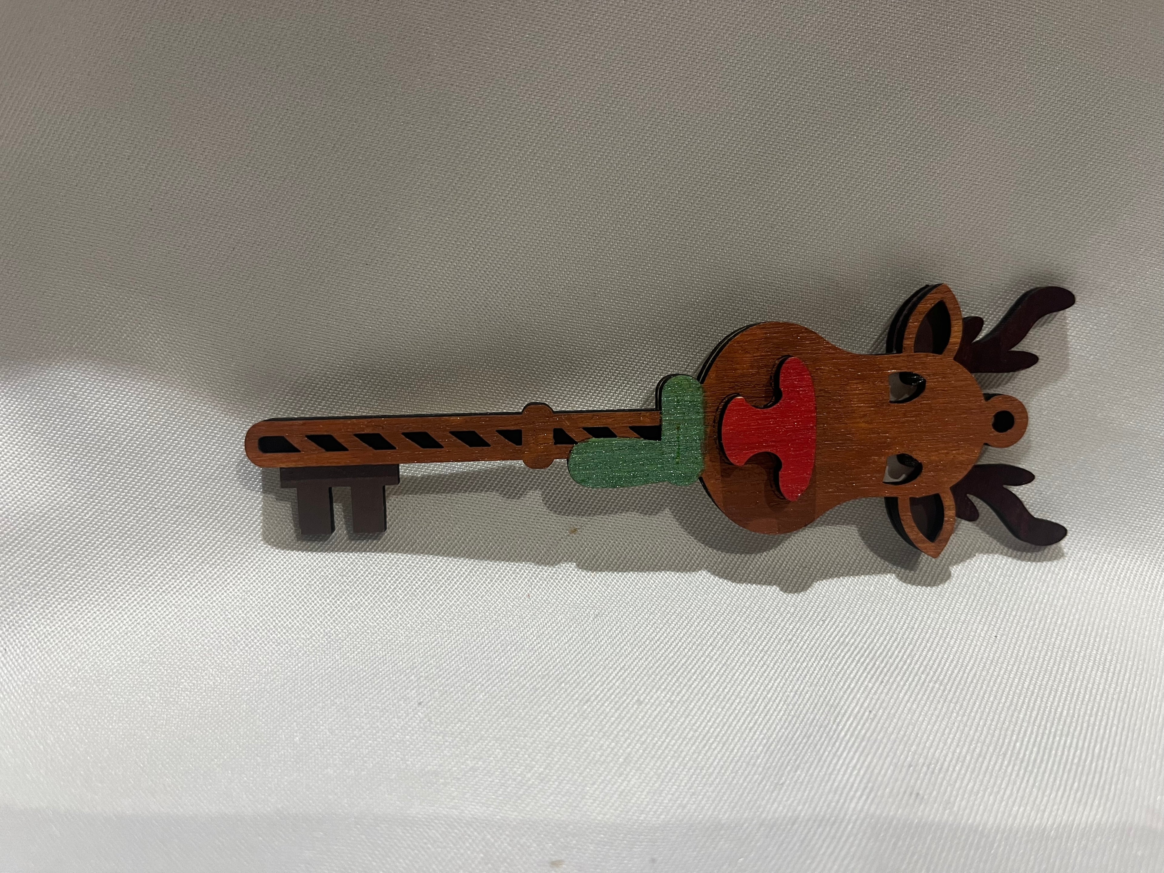 Noël - Clé à suspendre