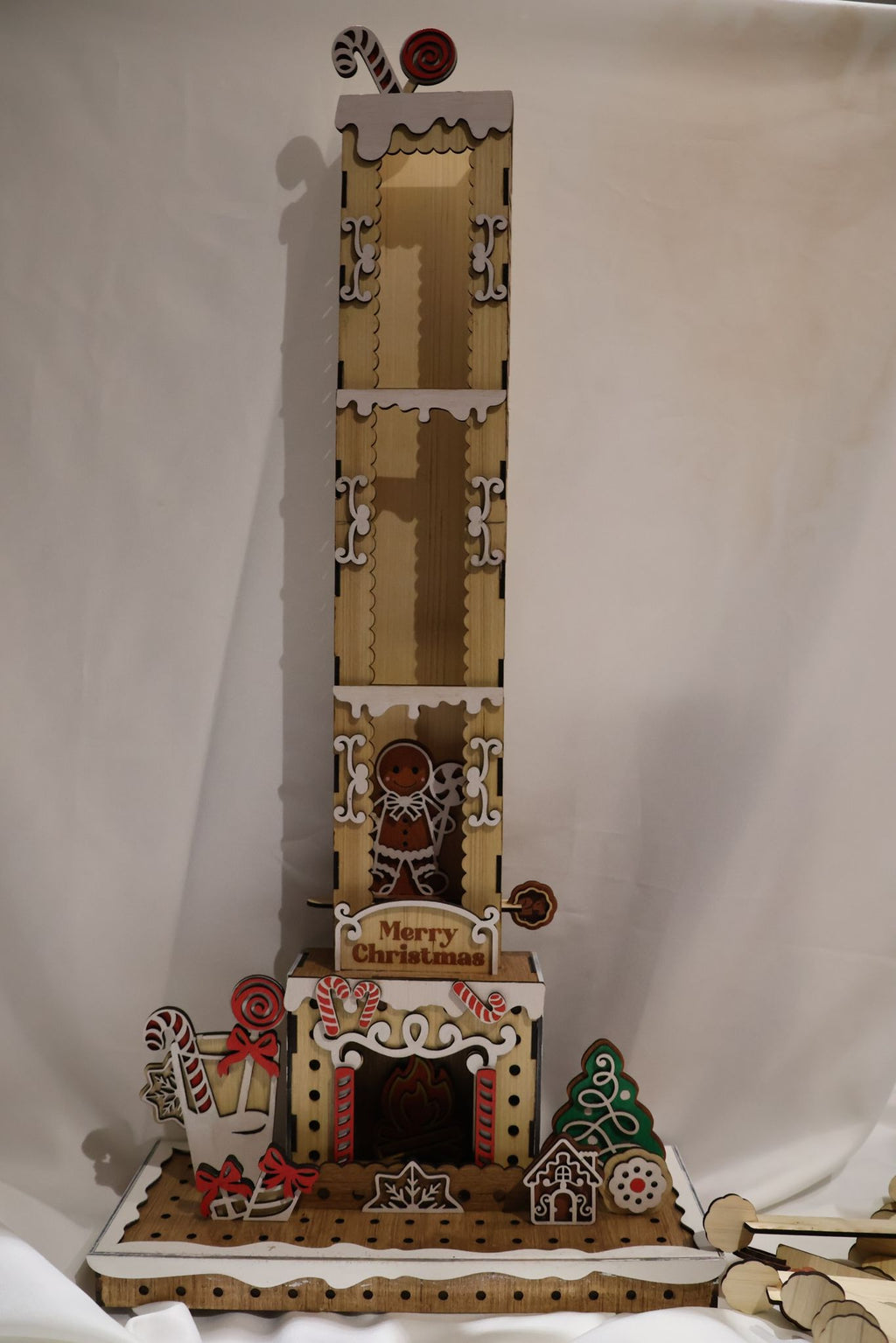 Noël - Cheminée décompte