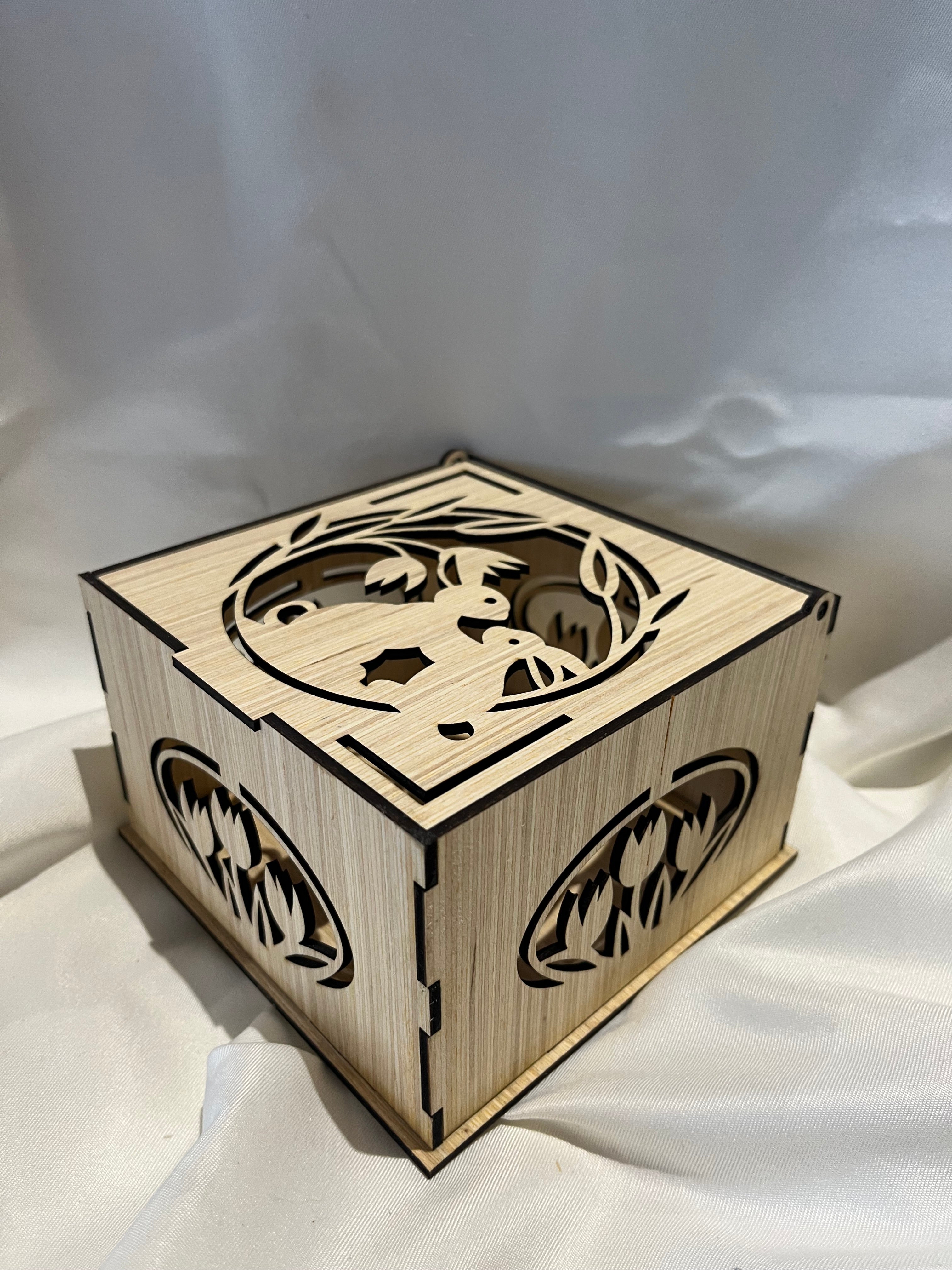 Boite Pâques - lapins