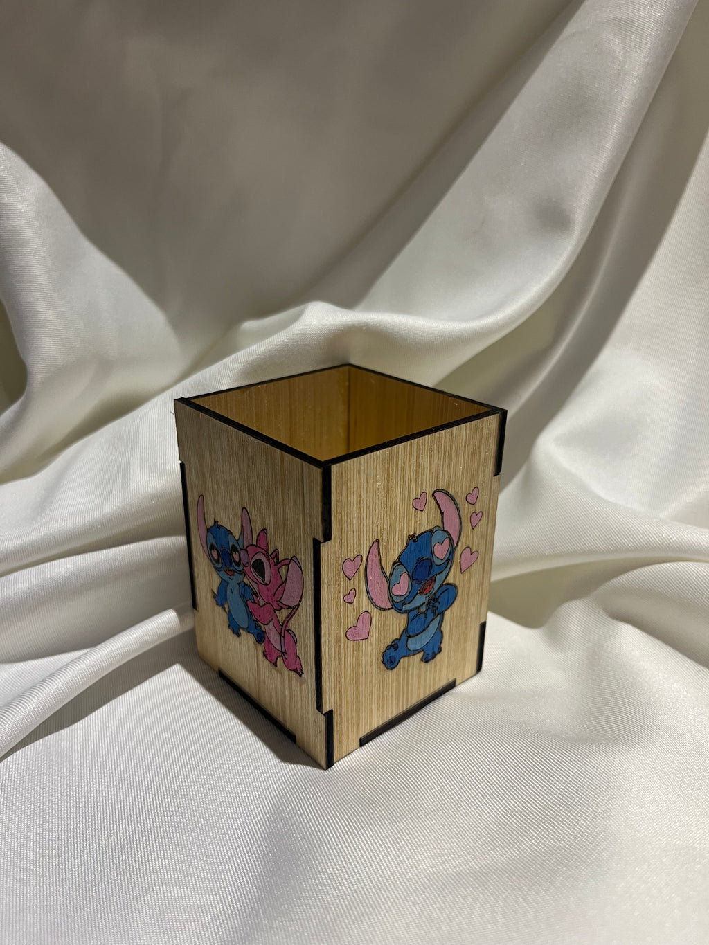 Pot à crayons Stitch love