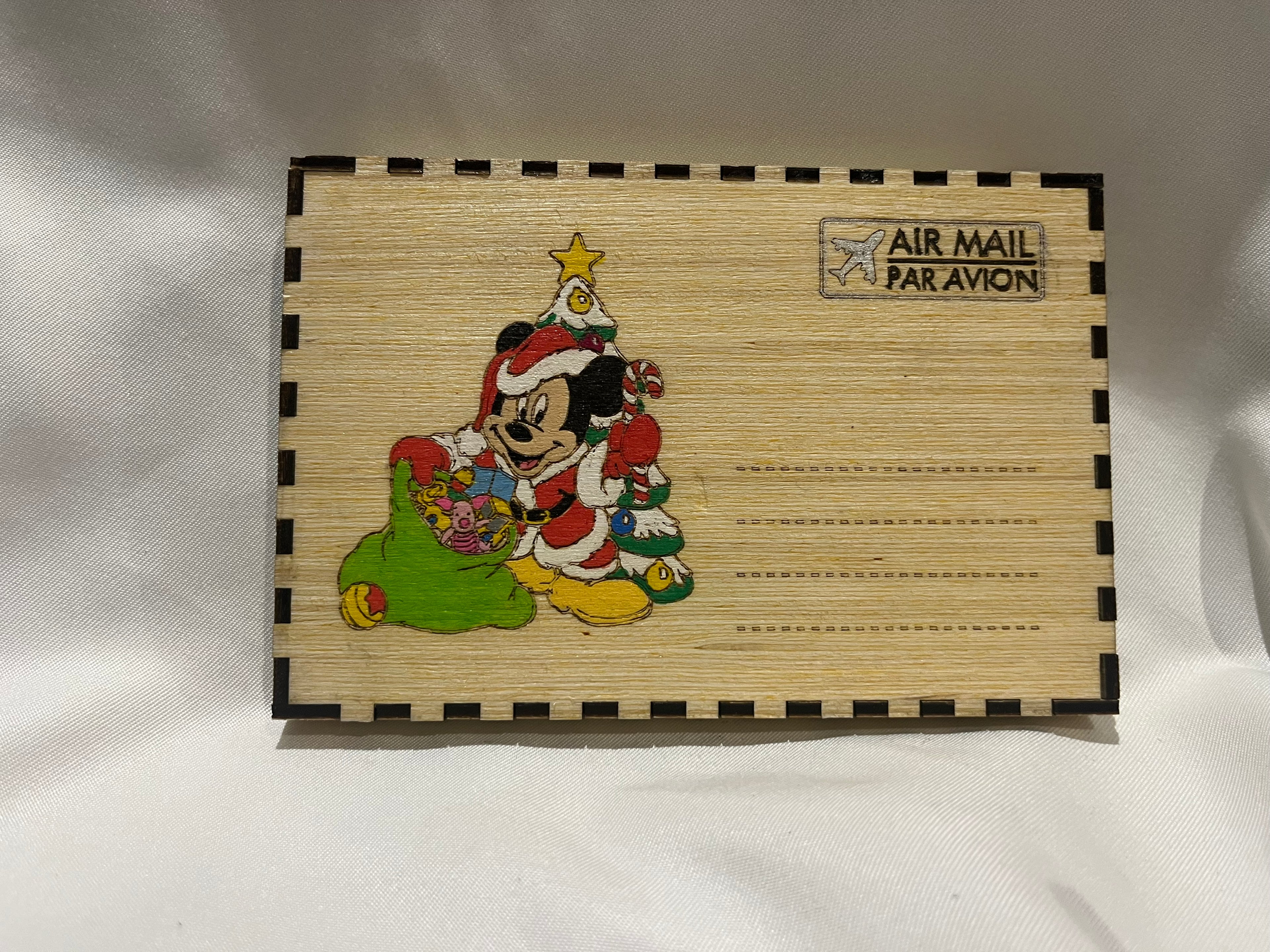 Enveloppe - Mickey sapin