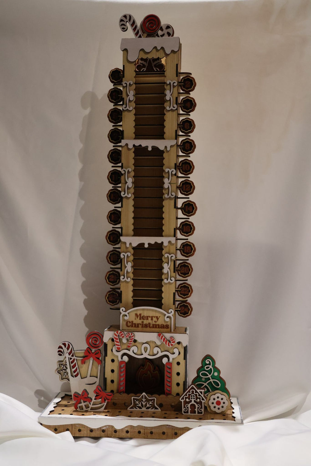 Noël - Cheminée décompte