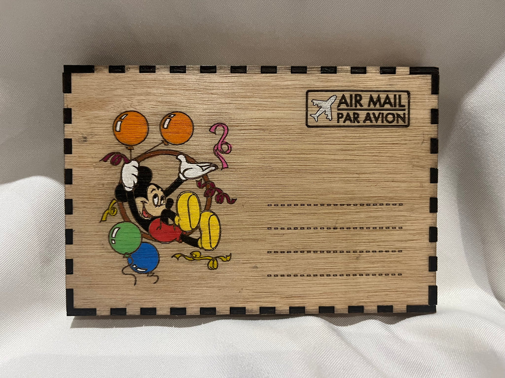 Enveloppe - Mickey cerceau