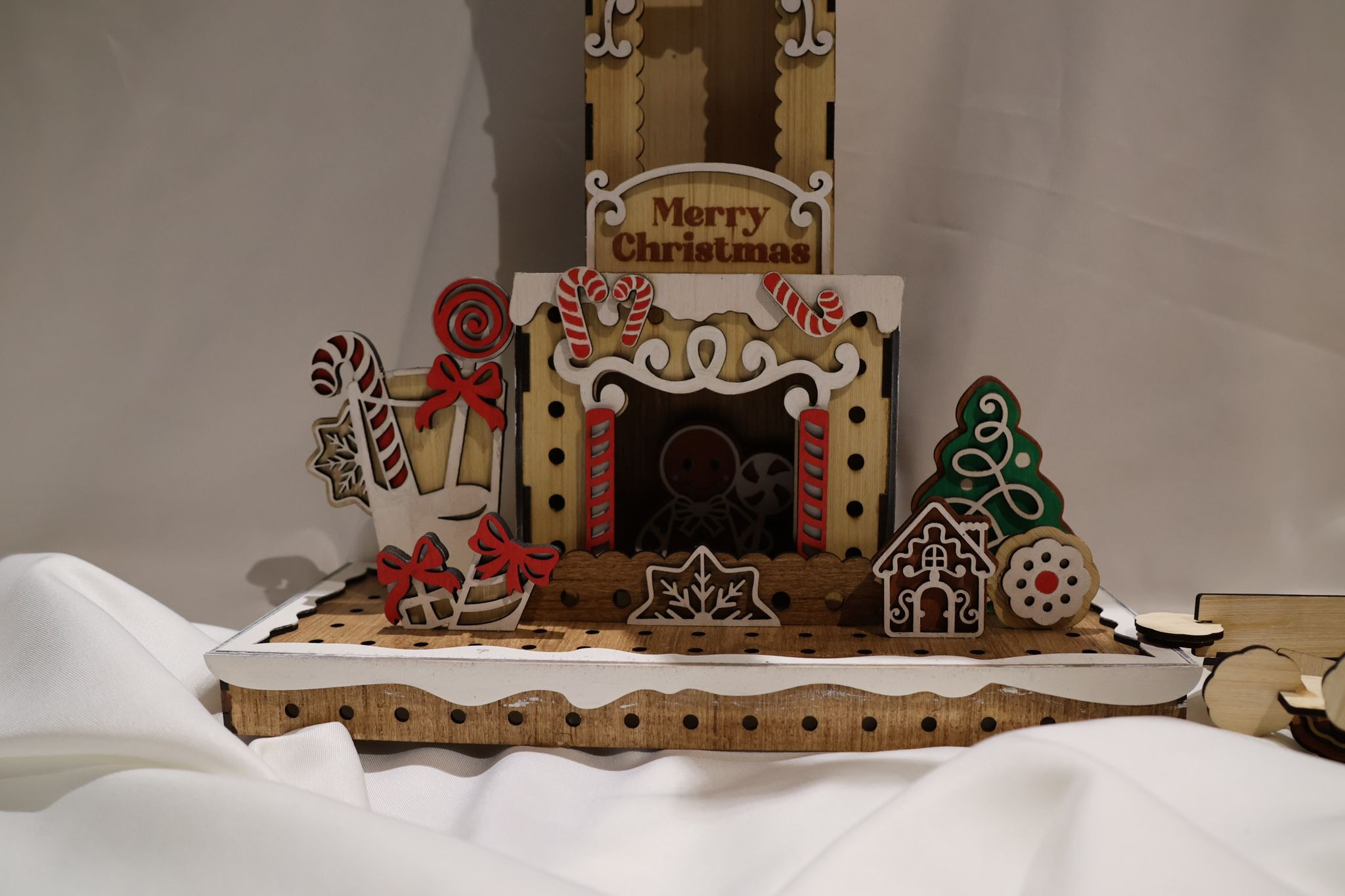 Noël - Cheminée décompte