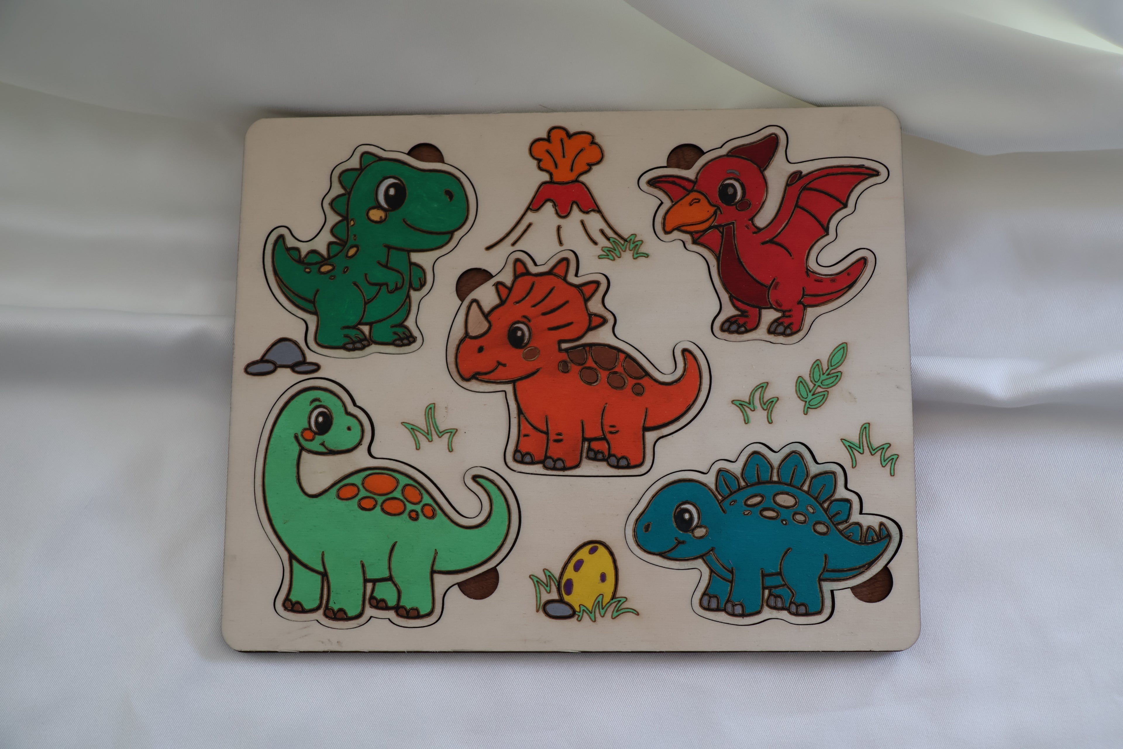 Puzzle bois - Dinosaures