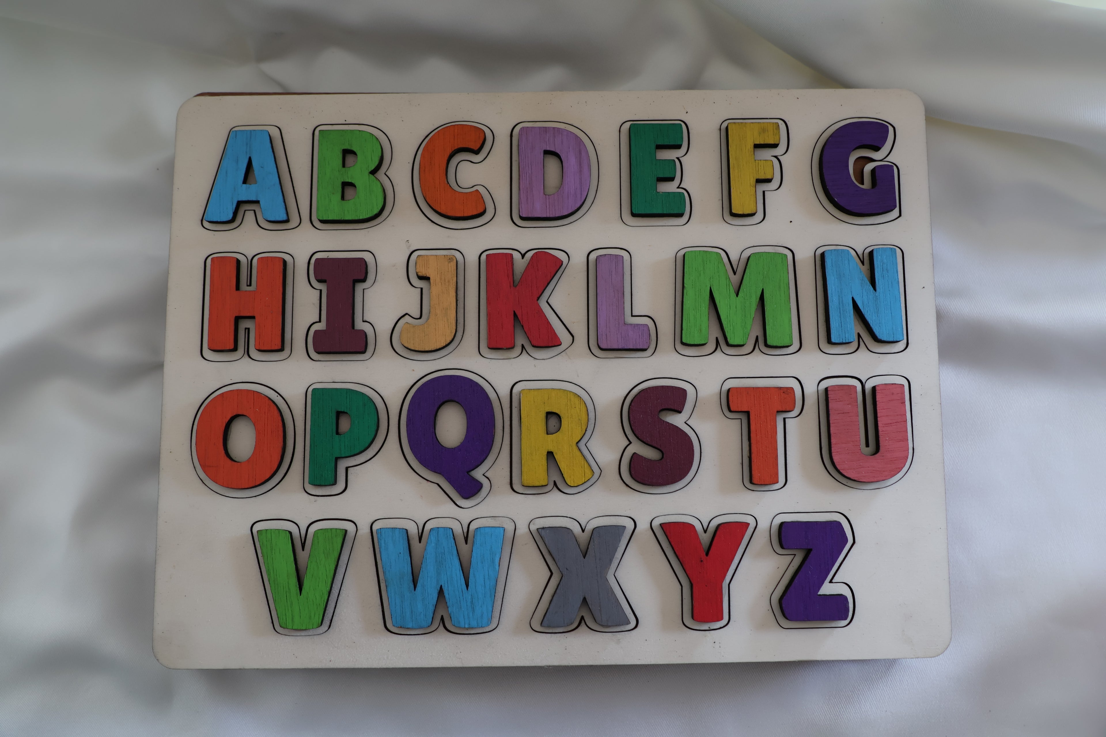 Puzzle bois - Abécédaire