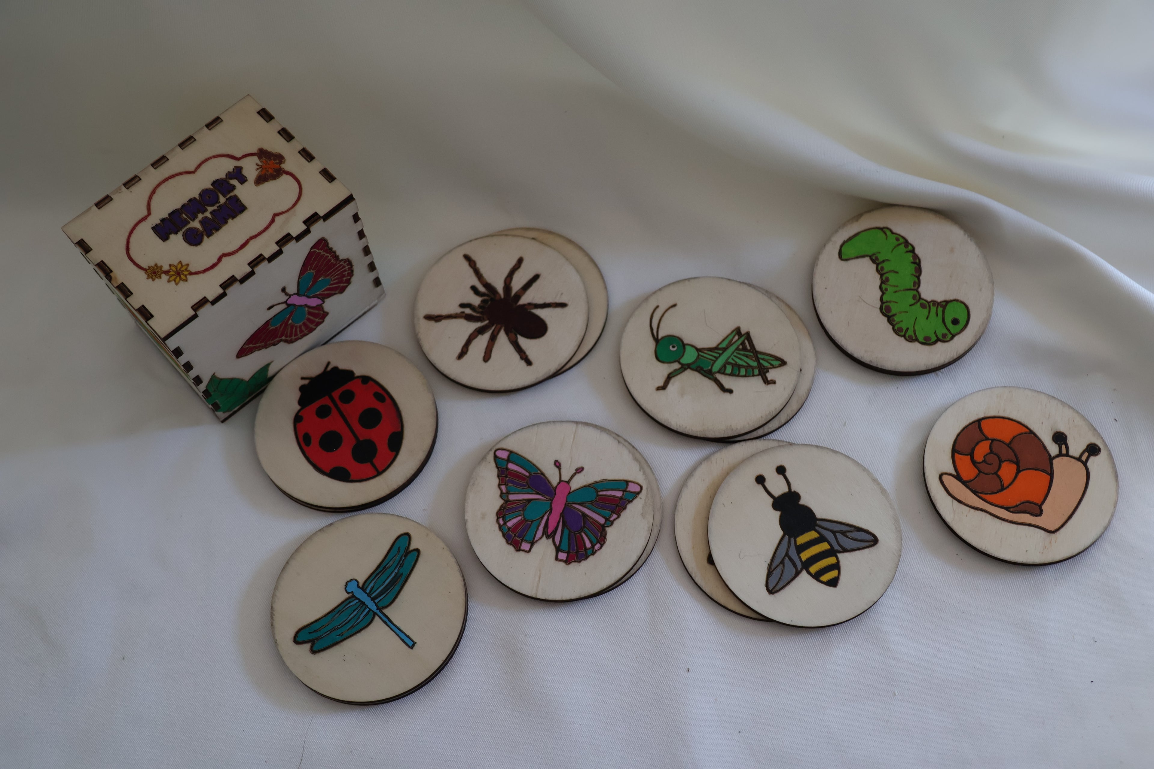 Memory bois - Insectes