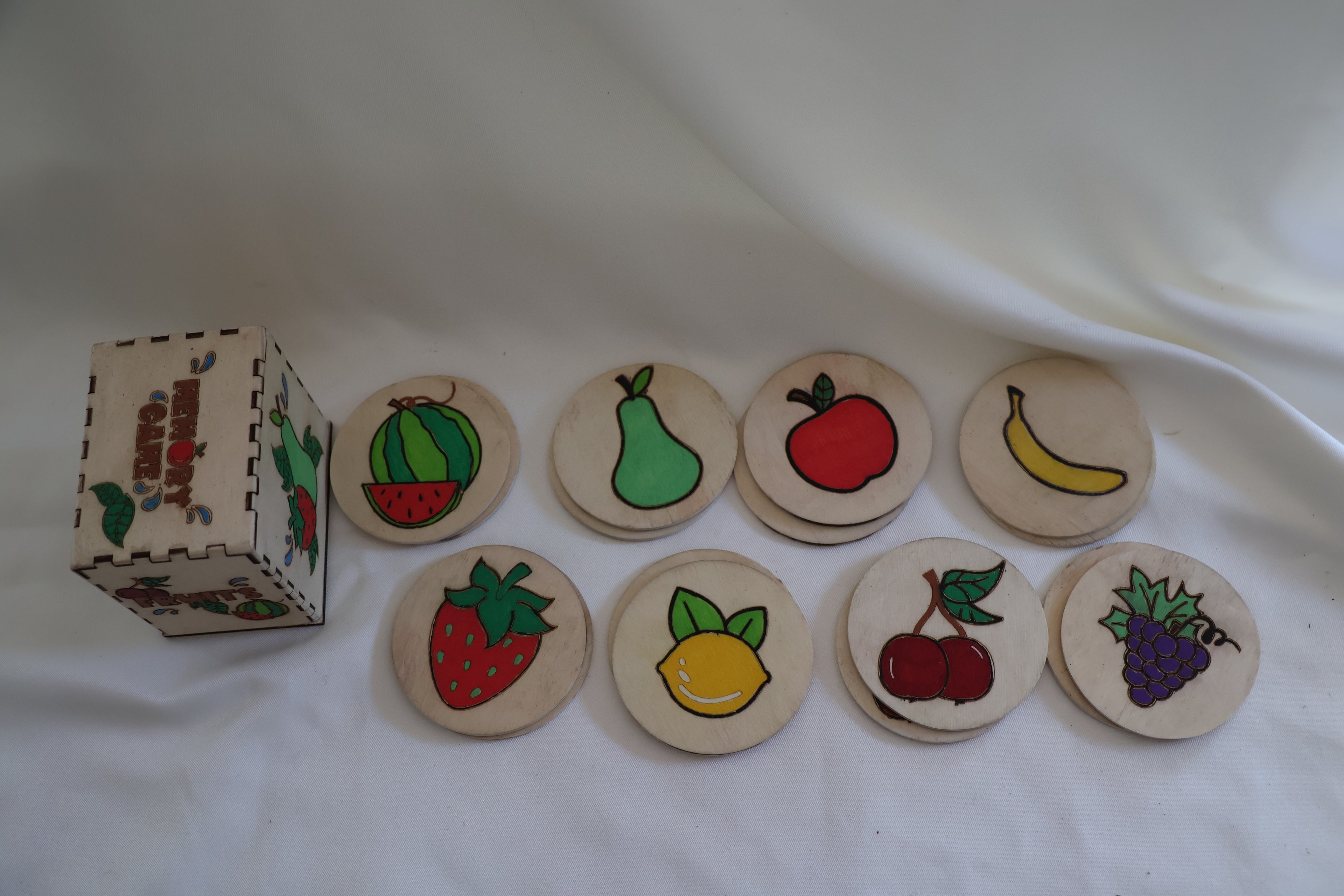 Memory bois - Fruits