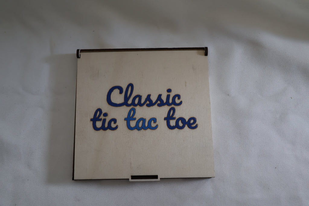 Jeu bois - Tic tac toe classique