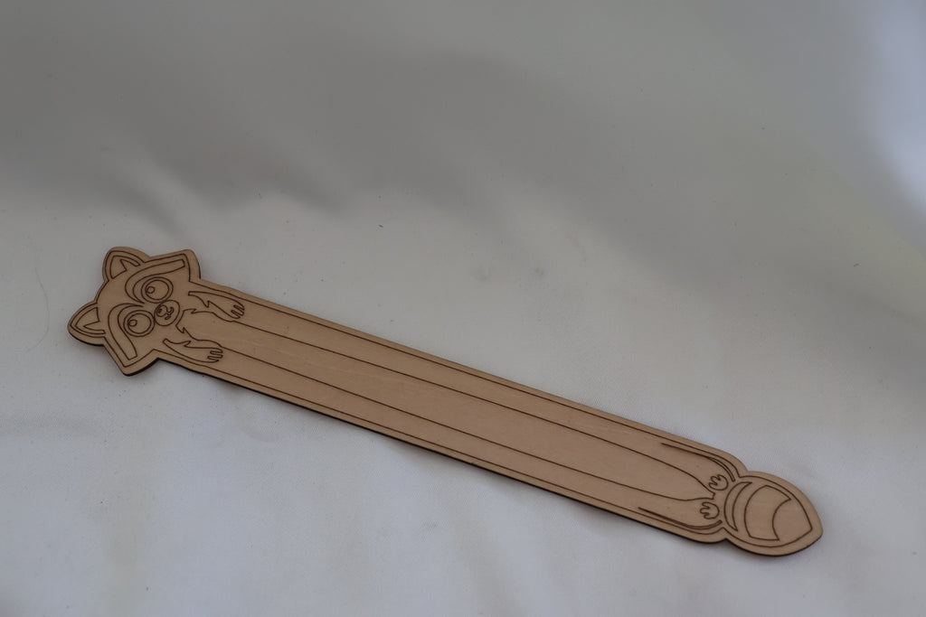 Marque-page - Raton laveur