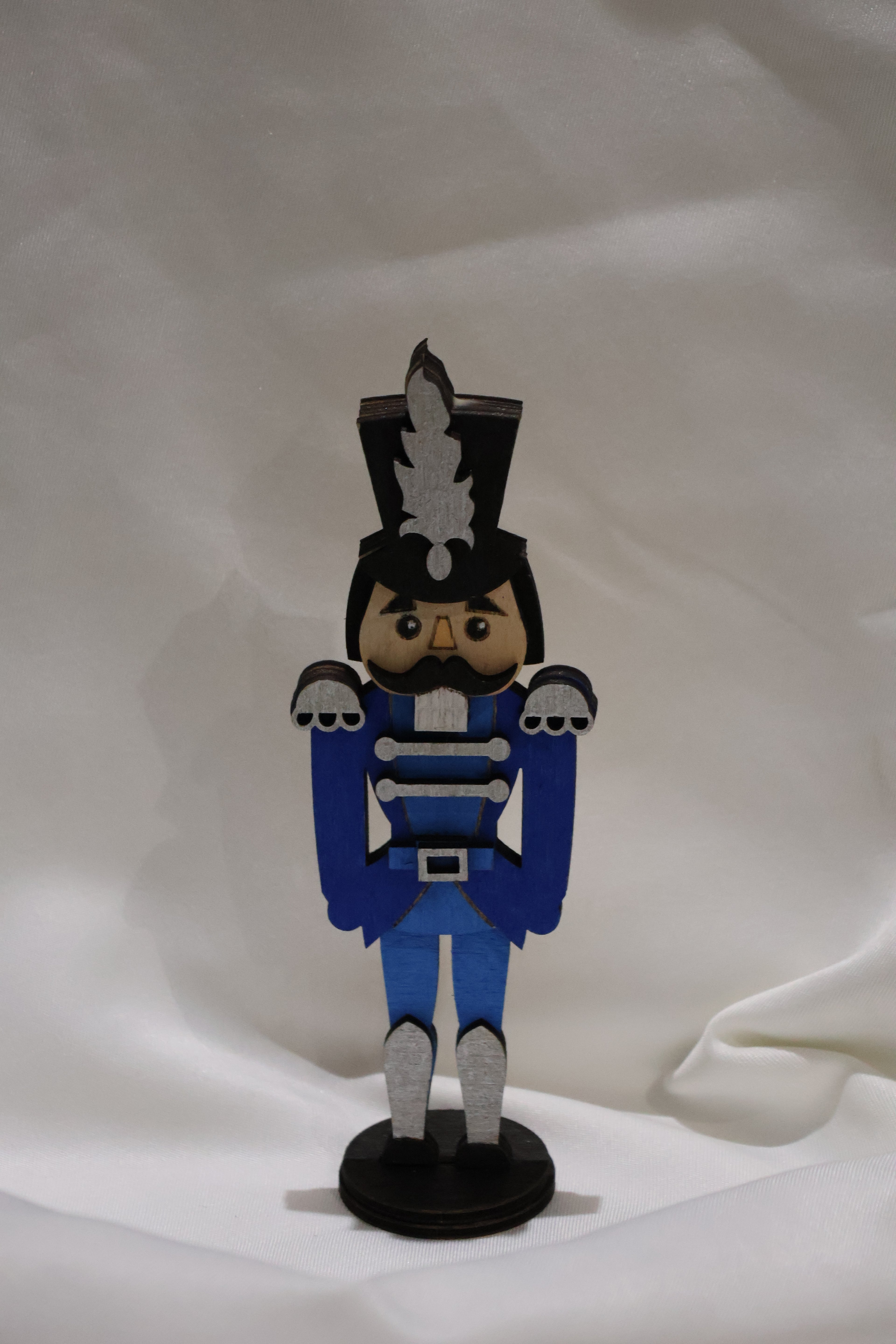 Noël - Casse noisette bleu