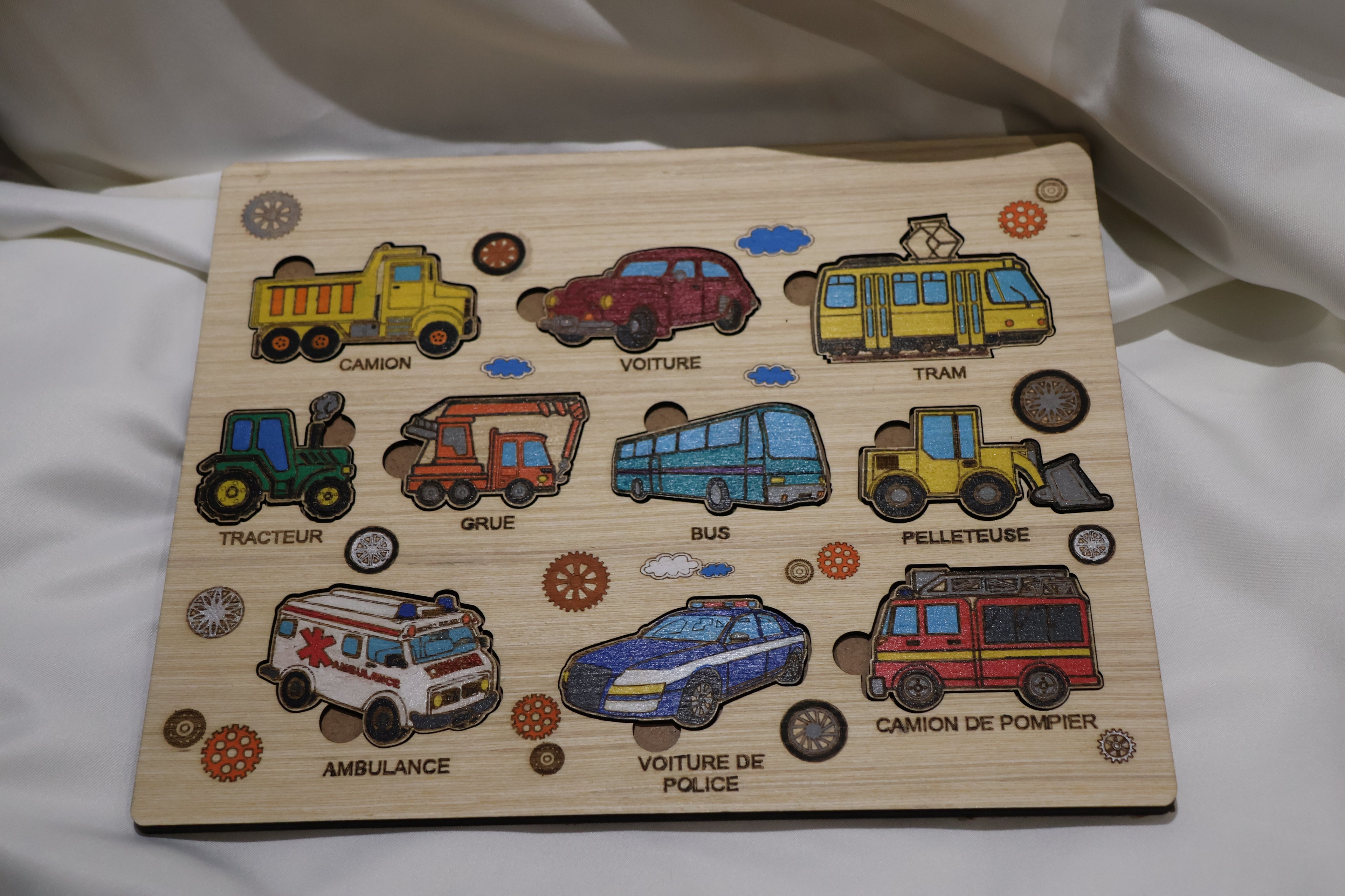 Puzzle - Transports 3