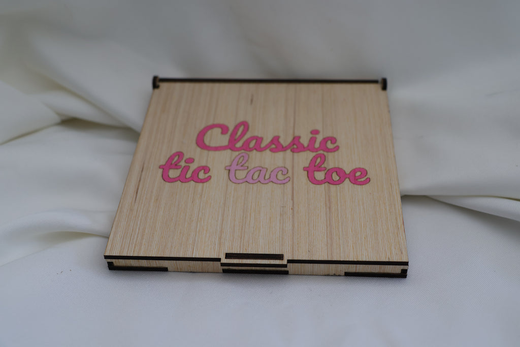 Jeu bois - Tic tac toe classique