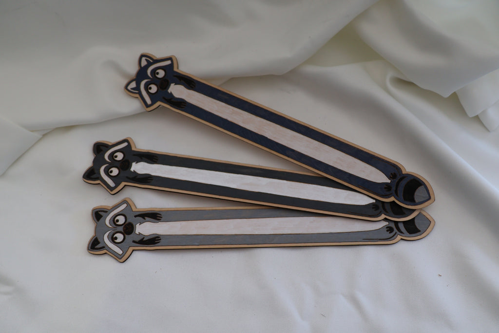 Marque-page - Raton laveur