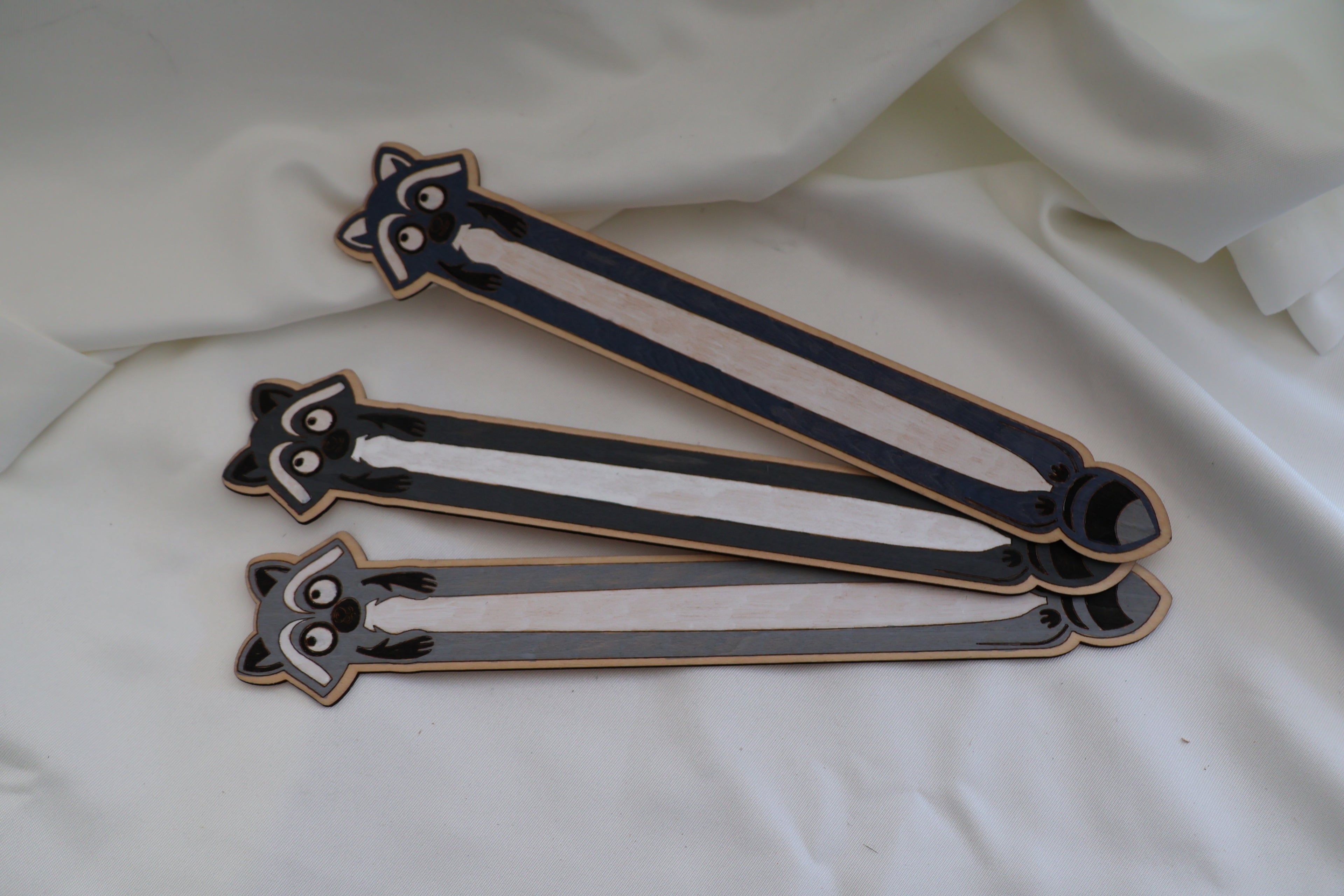 Marque-page - Raton laveur